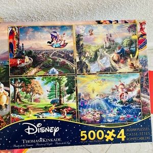 Thomas kinkade Disney puzzle